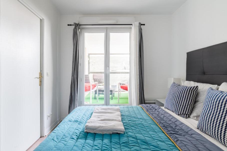 Appartement Spacieux Avec Terrasse Pres De Paris Et Du Stade De France Saint-Denis  Ngoại thất bức ảnh